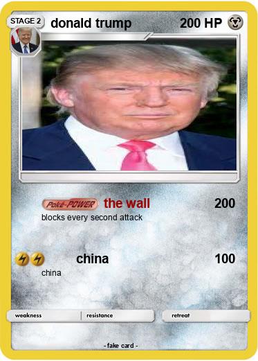Pokemon donald trump