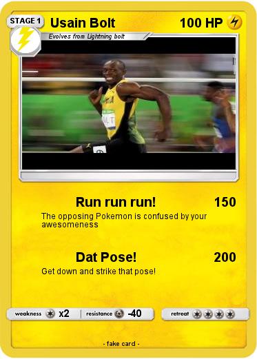 Pokemon Usain Bolt