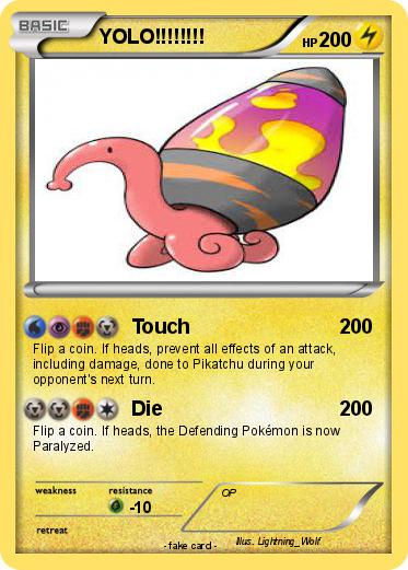 Pokemon YOLO!!!!!!!!