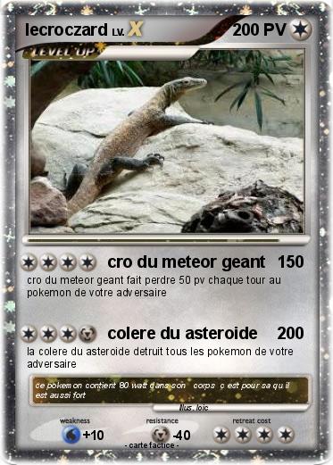 Pokemon lecroczard