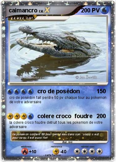 Pokemon caimancro