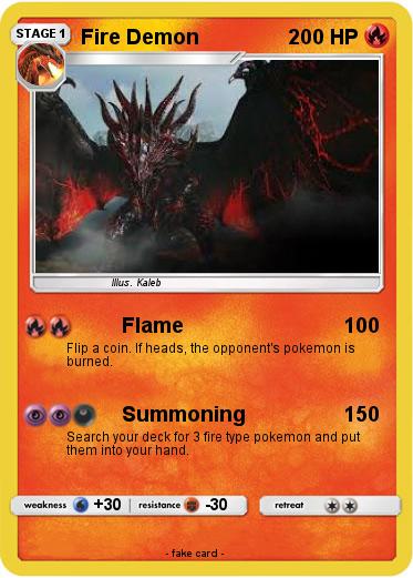 Pokemon Fire Demon