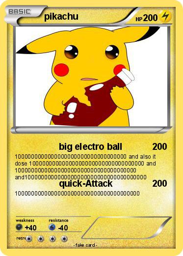 Pokemon pikachu