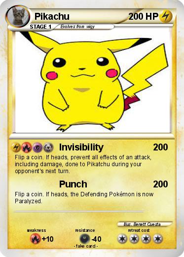Pokemon Pikachu
