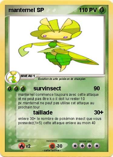 Pokemon manternel SP