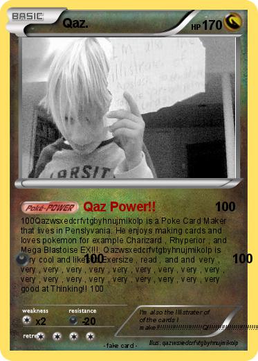 Pokemon Qaz.