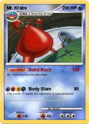 Pokemon Mr. Krabs
