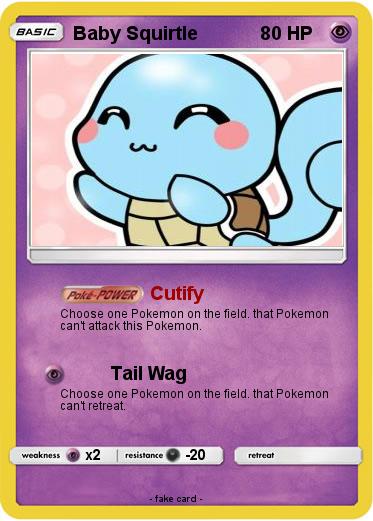 Pokemon Baby Squirtle