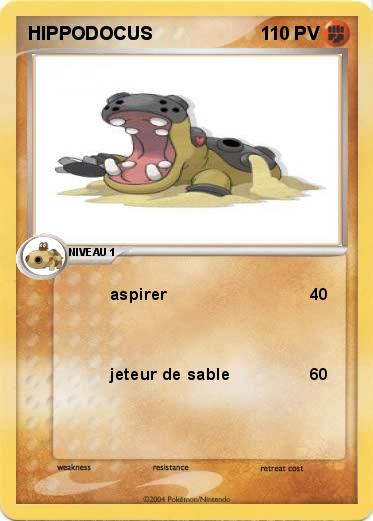 Pokemon HIPPODOCUS