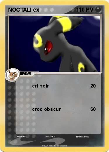 Pokemon NOCTALI ex