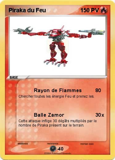 Pokemon Piraka du Feu