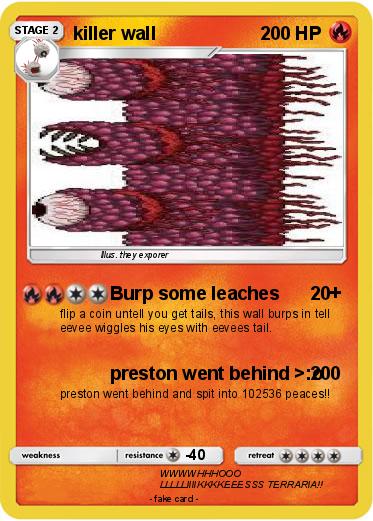 Pokemon killer wall
