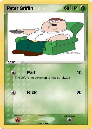 Pokemon Peter Griffin