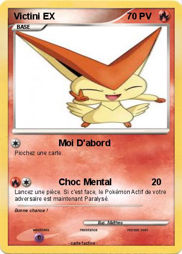 Pokemon Victini EX