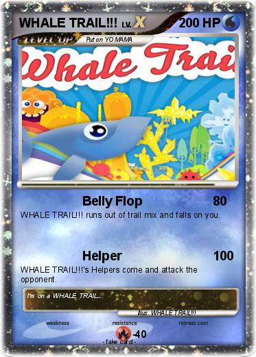 Pokemon WHALE TRAIL!!!