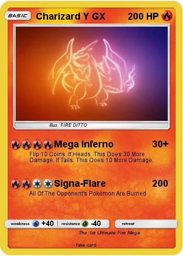 Pokemon Charizard Y GX