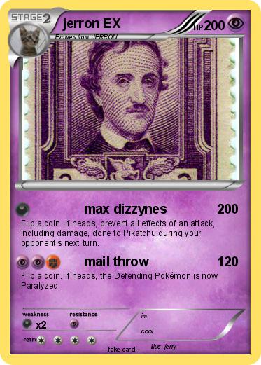 Pokemon jerron EX