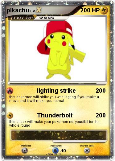 Pokemon pikachu