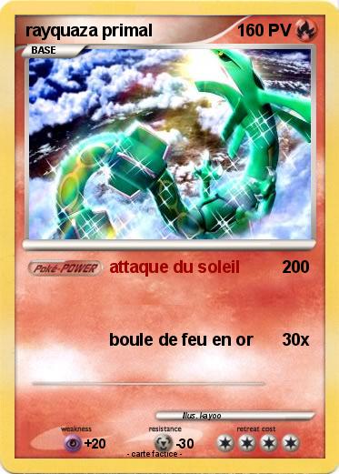 Pokemon rayquaza primal
