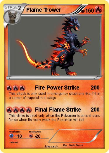 Pokemon Flame Trower