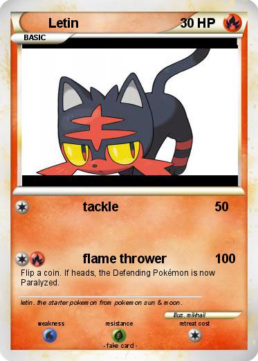 Pokemon Letin
