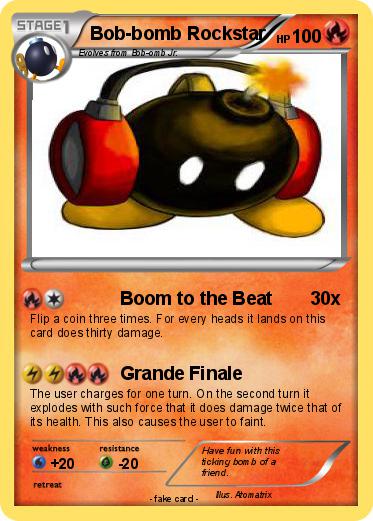 Pokemon Bob-bomb Rockstar