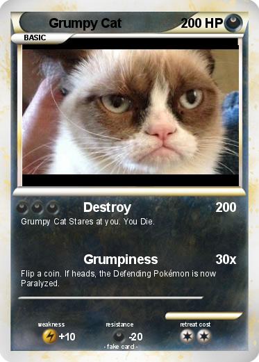 Pokemon Grumpy Cat