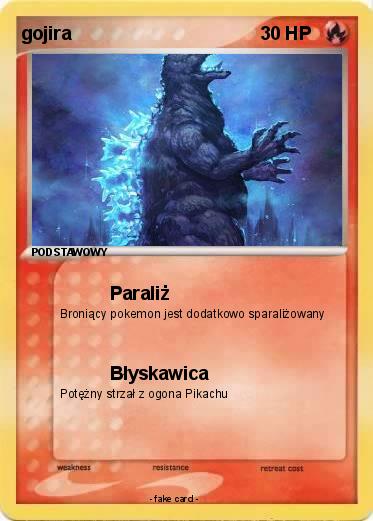 Pokemon gojira