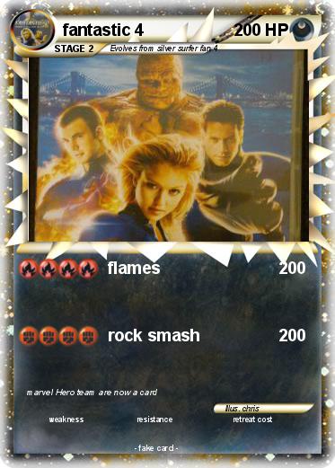 Pokemon fantastic 4