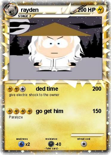 Pokemon rayden