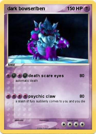 Pokemon dark bowser/ben