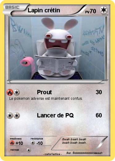 Pokemon Lapin crétin