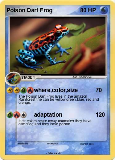 Pokemon Poison Dart Frog