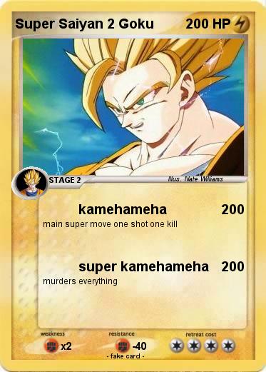 Pokemon Super Saiyan 2 Goku