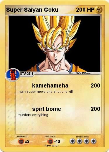 Pokemon Super Saiyan Goku
