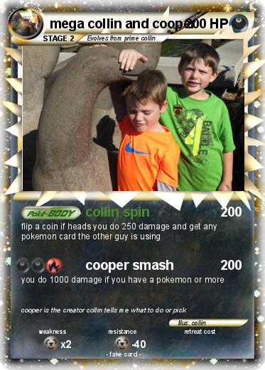 Pokemon mega collin and cooper