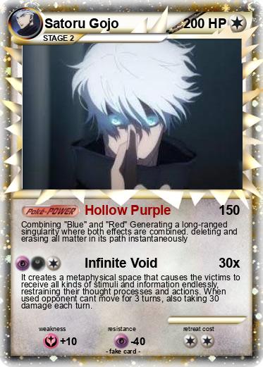 Pokemon Satoru Gojo