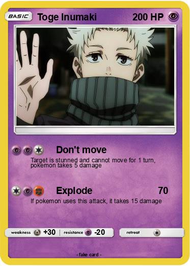 Pokemon Toge Inumaki