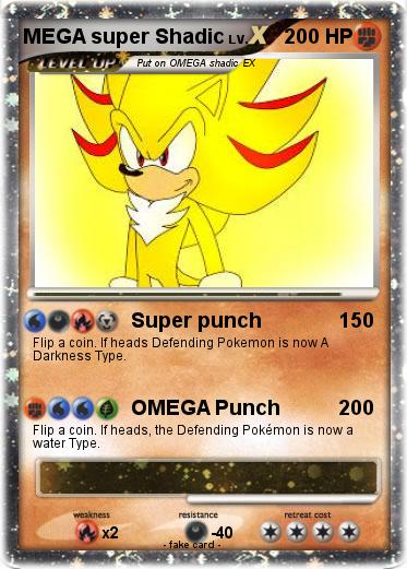 Pokemon MEGA super Shadic