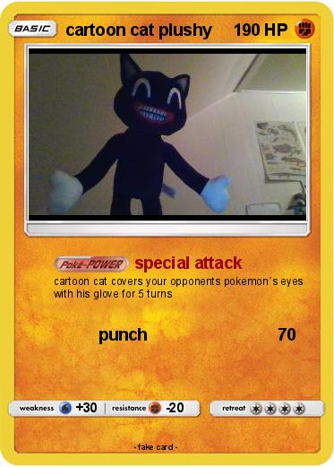 Pokemon cartoon cat plushy