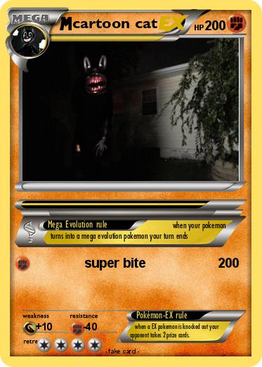Pokemon cartoon cat