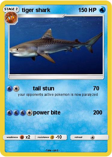 Pokemon tiger shark