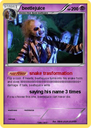 Pokemon beetlejuice