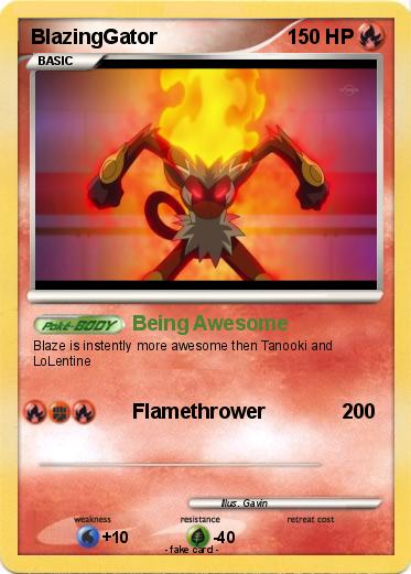 Pokemon BlazingGator