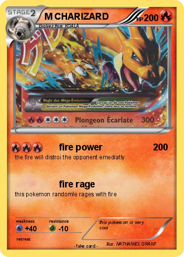 Pokemon M CHARIZARD