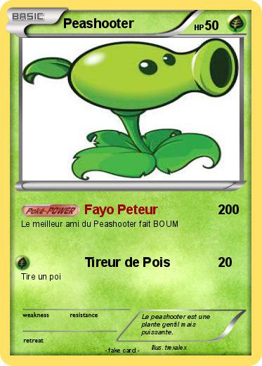 Pokemon Peashooter