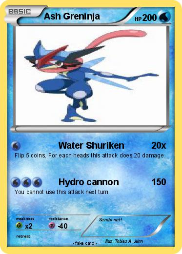 Pokemon Ash Greninja