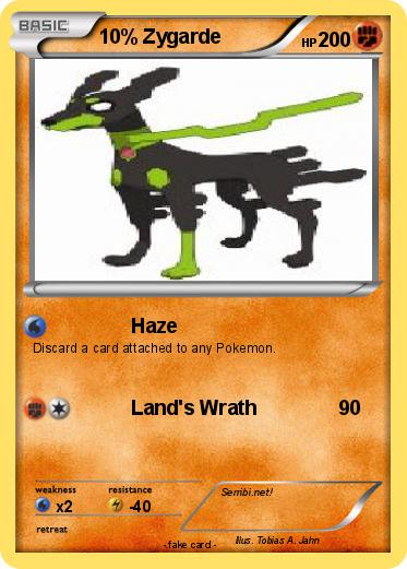 Pokemon 10% Zygarde