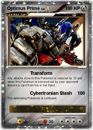 Pokemon Optimus Prime