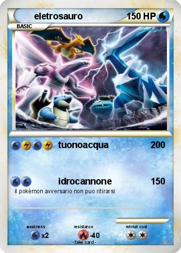 Pokemon eletrosauro